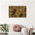Picture of Sunflower In The Evening I _GroupedProduct_Rectangle_Landscape_Canvas_Framed_