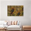 Picture of Sunflower In The Evening I _GroupedProduct_Rectangle_Landscape_Canvas_Framed_