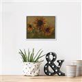 Picture of Sunflower In The Evening II _GroupedProduct_Rectangle_Landscape_Canvas_Framed_