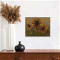Picture of Sunflower In The Evening II _GroupedProduct_Rectangle_Landscape_Canvas_Framed_