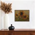 Picture of Sunflower In The Evening II _GroupedProduct_Rectangle_Landscape_Canvas_Framed_