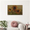 Picture of Sunflower In The Evening II _GroupedProduct_Rectangle_Landscape_Canvas_Framed_