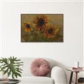 Picture of Sunflower In The Evening II _GroupedProduct_Rectangle_Landscape_Canvas_Framed_