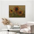 Picture of Sunflower In The Evening II _GroupedProduct_Rectangle_Landscape_Canvas_Framed_