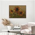 Picture of Sunflower In The Evening II _GroupedProduct_Rectangle_Landscape_Canvas_Framed_