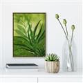 Picture of Fresh Palm Leaves I _GroupedProduct_Rectangle_Portrait_Canvas_Framed_