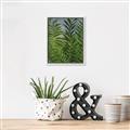 Picture of Fresh Palm Leaves II _GroupedProduct_Rectangle_Portrait_Canvas_Framed_
