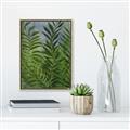 Picture of Fresh Palm Leaves II _GroupedProduct_Rectangle_Portrait_Canvas_Framed_