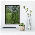 Picture of Fresh Palm Leaves II _GroupedProduct_Rectangle_Portrait_Canvas_Framed_