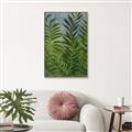 Picture of Fresh Palm Leaves II _GroupedProduct_Rectangle_Portrait_Canvas_Framed_