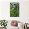 Picture of Fresh Palm Leaves II _GroupedProduct_Rectangle_Portrait_Canvas_Framed_