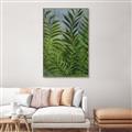 Picture of Fresh Palm Leaves II _GroupedProduct_Rectangle_Portrait_Canvas_Framed_