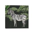 Picture of Zebra In The Jungle _GroupedProduct_Square_Canvas_