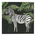 Picture of Zebra In The Jungle _GroupedProduct_Square_Canvas_