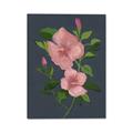 Picture of Pink Tropical Flower _GroupedProduct_Rectangle_Portrait_Canvas_