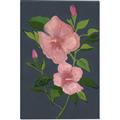 Picture of Pink Tropical Flower _GroupedProduct_Rectangle_Portrait_Canvas_