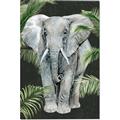 Picture of Elephant In The Forest _GroupedProduct_Rectangle_Portrait_Canvas_