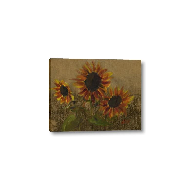 Picture of Sunflower In The Evening II _GroupedProduct_Rectangle_Landscape_Canvas_