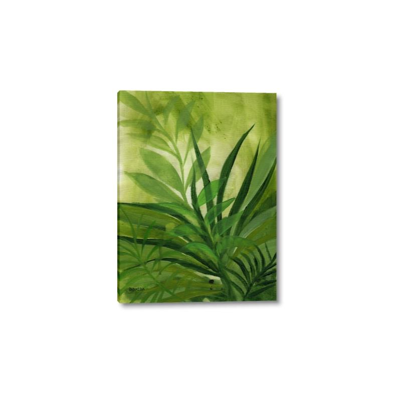 Picture of Fresh Palm Leaves I _GroupedProduct_Rectangle_Portrait_Canvas_
