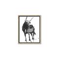 Picture of Black Cariboo _GroupedProduct_Rectangle_Portrait_Canvas_Framed_