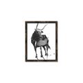 Picture of Black Cariboo _GroupedProduct_Rectangle_Portrait_Canvas_Framed_