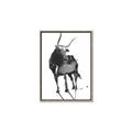 Picture of Black Cariboo _GroupedProduct_Rectangle_Portrait_Canvas_Framed_