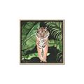 Picture of Tiger in the Jungle _GroupedProduct_Square_Canvas_Framed_