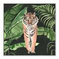 Picture of Tiger in the Jungle _GroupedProduct_Square_Canvas_Framed_