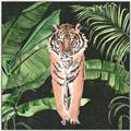 Picture of Tiger in the Jungle _GroupedProduct_Square_Canvas_Framed_