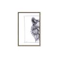 Picture of Half Face _GroupedProduct_Rectangle_Portrait_Canvas_Framed_