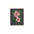 Picture of Pink Tropical Flower _GroupedProduct_Rectangle_Portrait_Canvas_Framed_