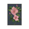 Picture of Pink Tropical Flower _GroupedProduct_Rectangle_Portrait_Canvas_Framed_