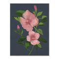Picture of Pink Tropical Flower _GroupedProduct_Rectangle_Portrait_Canvas_Framed_