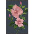 Picture of Pink Tropical Flower _GroupedProduct_Rectangle_Portrait_Canvas_Framed_