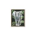 Picture of Elephant In The Forest _GroupedProduct_Rectangle_Portrait_Canvas_Framed_