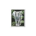Picture of Elephant In The Forest _GroupedProduct_Rectangle_Portrait_Canvas_Framed_
