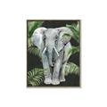 Picture of Elephant In The Forest _GroupedProduct_Rectangle_Portrait_Canvas_Framed_