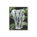 Picture of Elephant In The Forest _GroupedProduct_Rectangle_Portrait_Canvas_Framed_