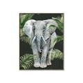 Picture of Elephant In The Forest _GroupedProduct_Rectangle_Portrait_Canvas_Framed_