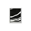 Picture of With Back & White  Lines _GroupedProduct_Rectangle_Portrait_Canvas_Framed_