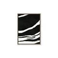 Picture of With Back & White  Lines _GroupedProduct_Rectangle_Portrait_Canvas_Framed_
