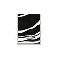 Picture of With Back & White  Lines _GroupedProduct_Rectangle_Portrait_Canvas_Framed_