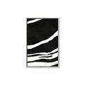 Picture of With Back & White  Lines _GroupedProduct_Rectangle_Portrait_Canvas_Framed_