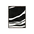Picture of With Back & White  Lines _GroupedProduct_Rectangle_Portrait_Canvas_Framed_
