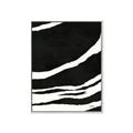Picture of With Back & White  Lines _GroupedProduct_Rectangle_Portrait_Canvas_Framed_