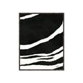 Picture of With Back & White  Lines _GroupedProduct_Rectangle_Portrait_Canvas_Framed_