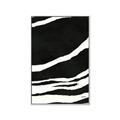 Picture of With Back & White  Lines _GroupedProduct_Rectangle_Portrait_Canvas_Framed_