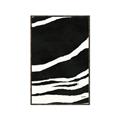 Picture of With Back & White  Lines _GroupedProduct_Rectangle_Portrait_Canvas_Framed_