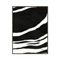 Picture of With Back & White  Lines _GroupedProduct_Rectangle_Portrait_Canvas_Framed_