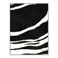 Picture of With Back & White  Lines _GroupedProduct_Rectangle_Portrait_Canvas_Framed_